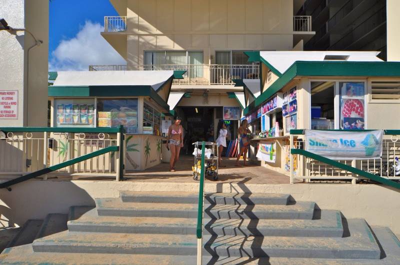 Image of shops or front desk at Waikiki Shore