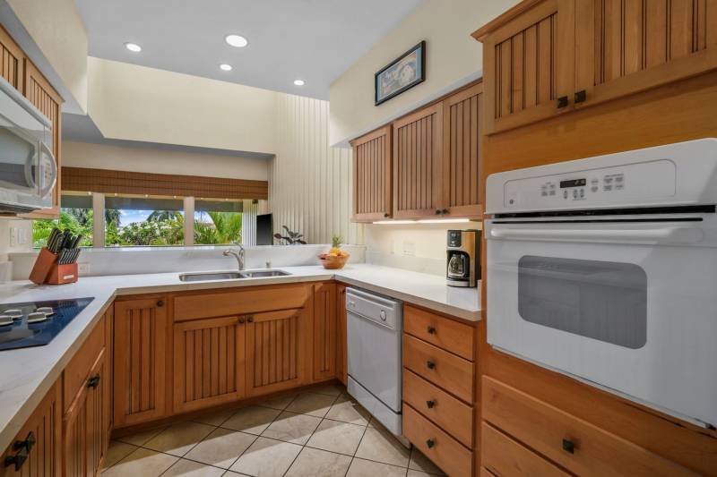 kitchen in koloa kauai condo for sale