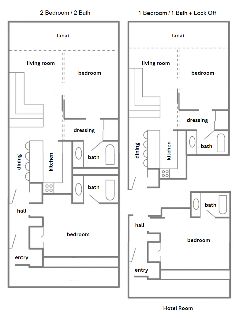 Mana Kai Floor Plan