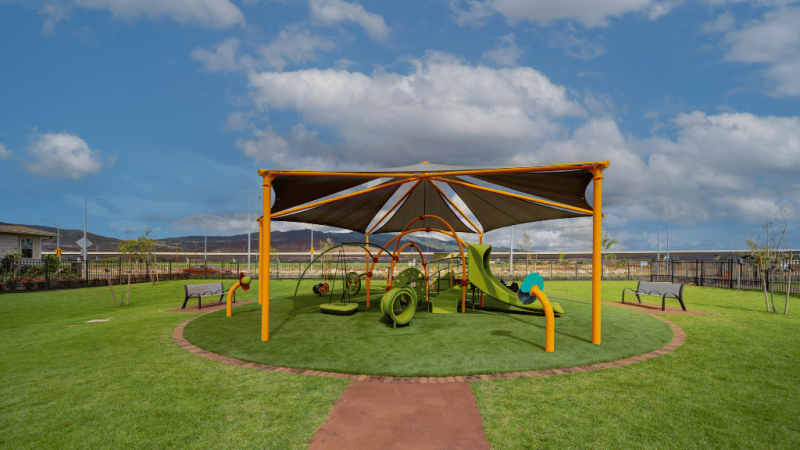 park at hoopili community on oahu