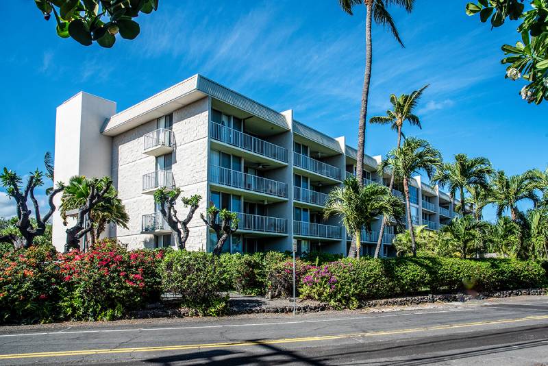 Puako Beach Big Island Condominiums building