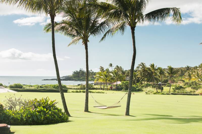 golf course at kukuiula kauai