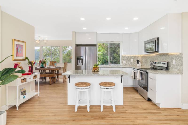 kitchen in kaneohe oahu home for sale