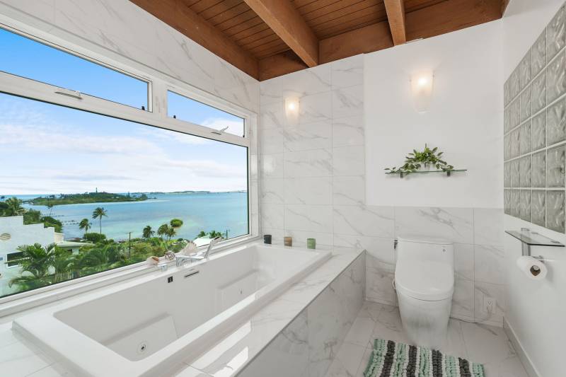 ocean view bathroom