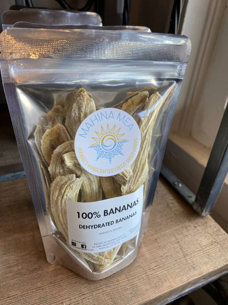 dehydrated bananas