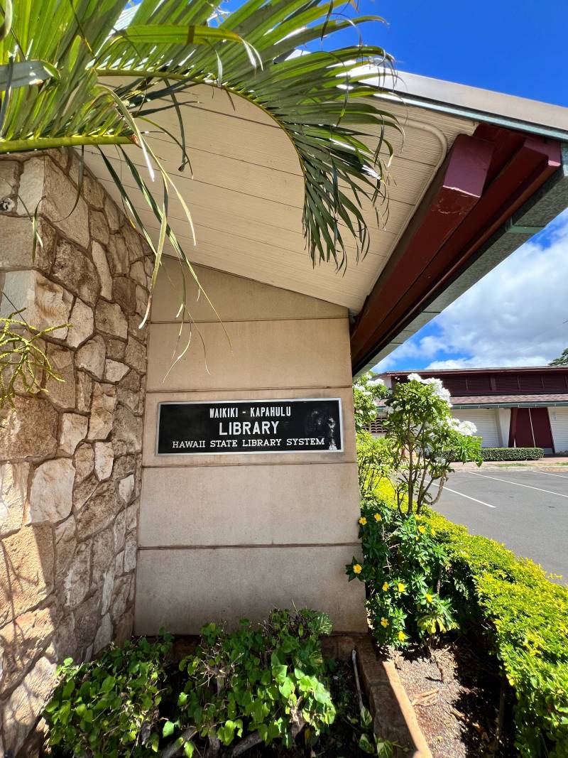 waikiki kapahulu library