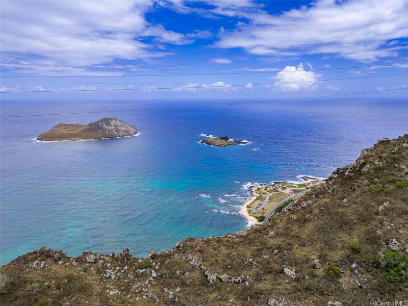 view of ocean from hawaii kai