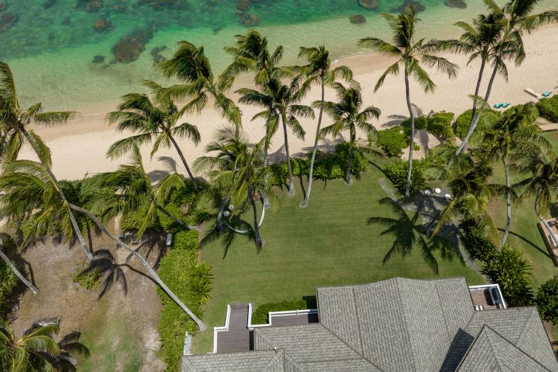 beachfront house on north shore of oahu