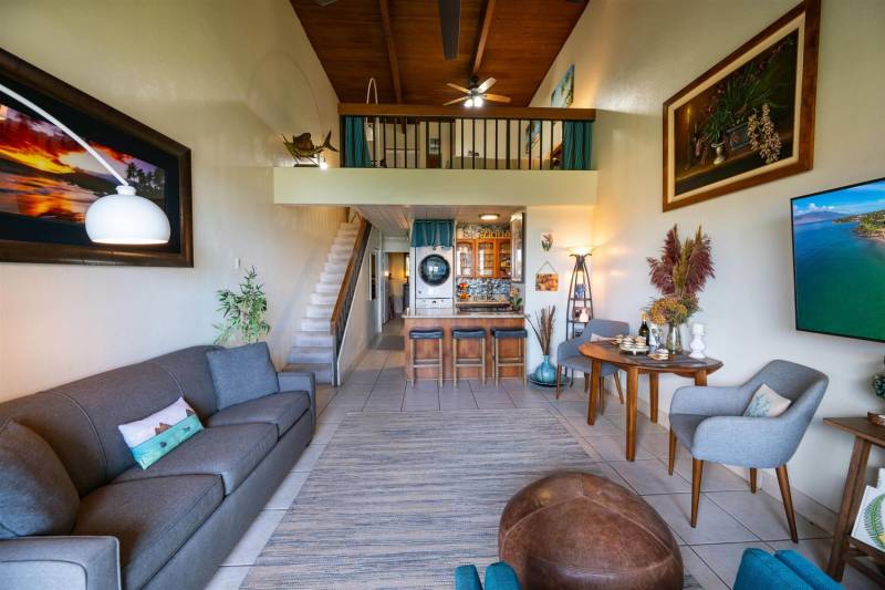 small condo on maui for sale with loft bedroom