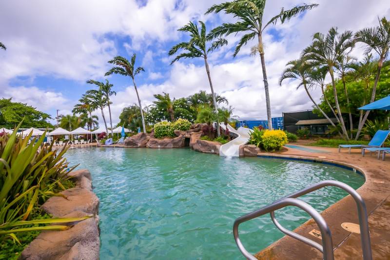 pool at poipu kauai condo