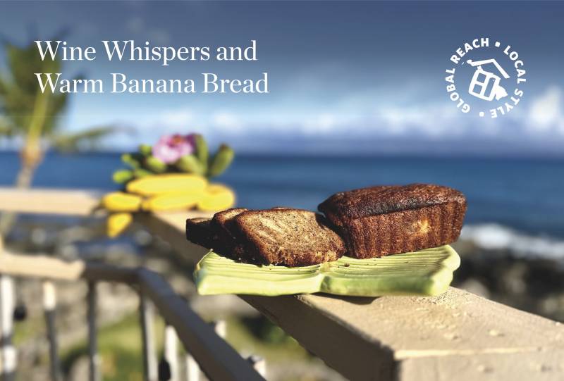 wine whispers and warm banana bread