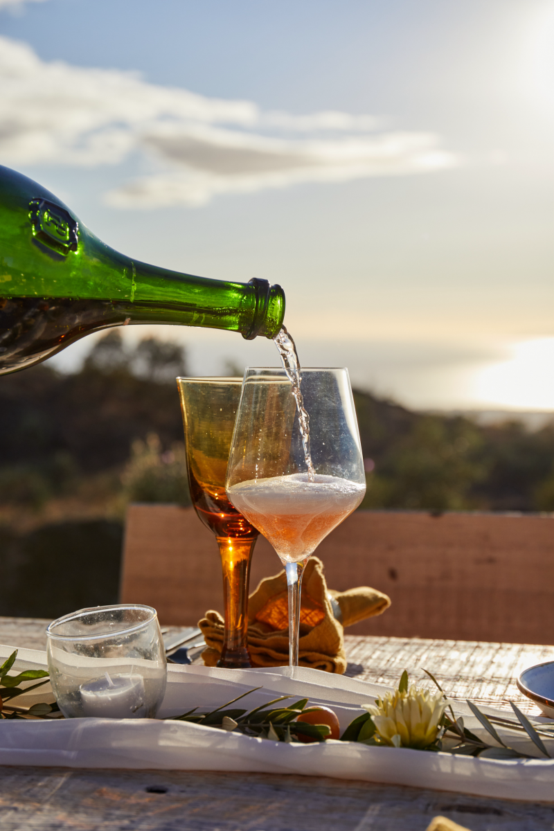 sunset cocktails on maui