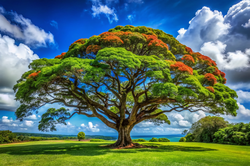 large tree in hawaii