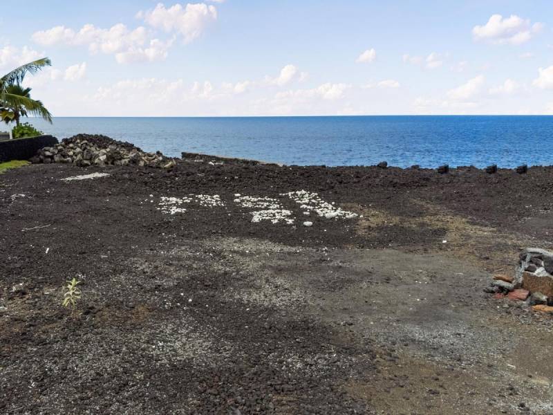 view of ocean from south kona lot for sale