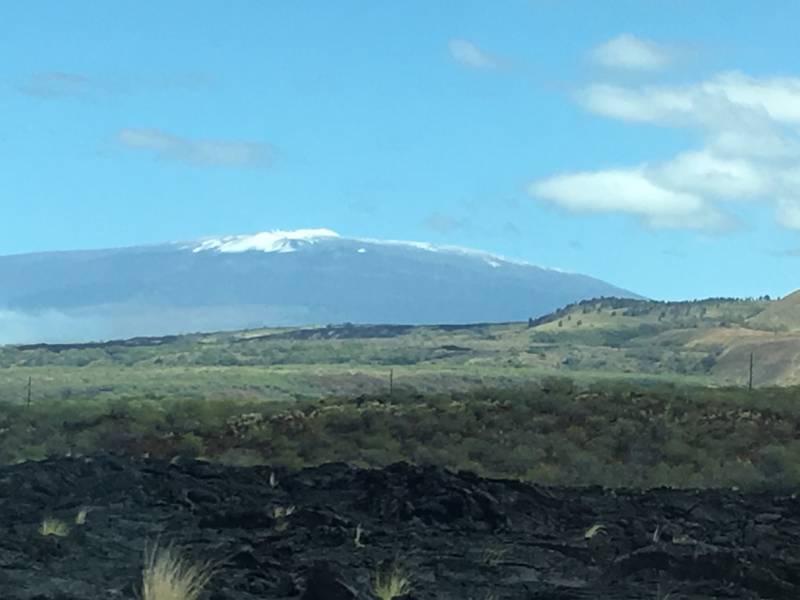 big island hawaii mountain view