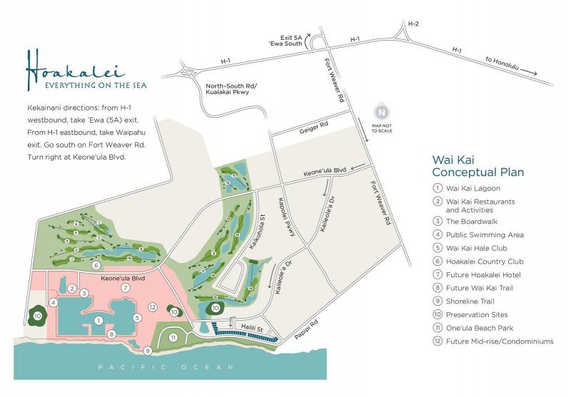 hoakalei wai kai conceptual plan