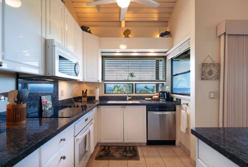 kitchen in wailea ekolu condo