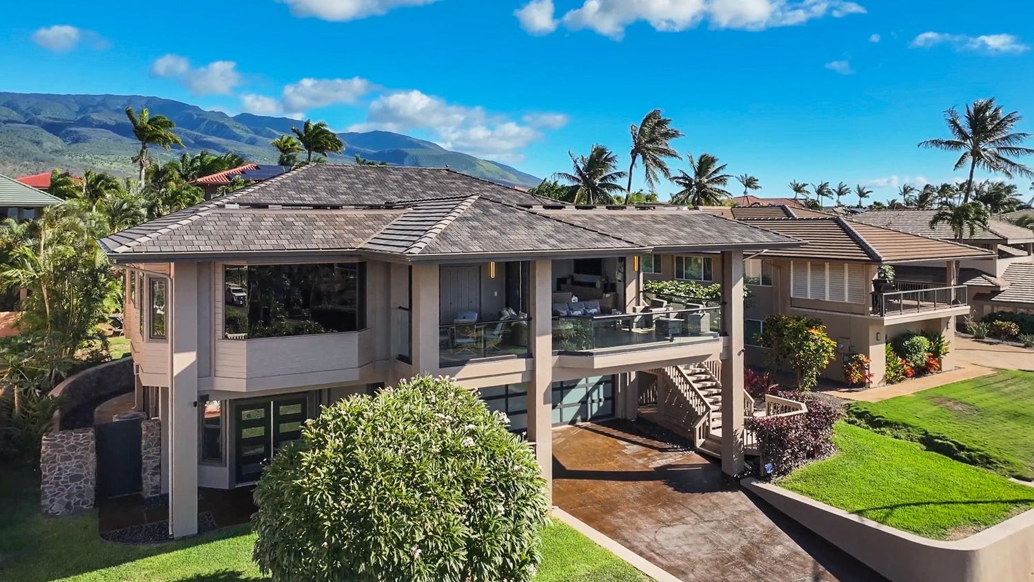 luxury two story house for sale in lahaina maui