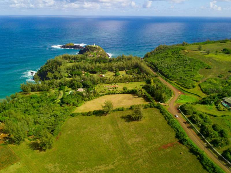 oceanfront ag land on kauai