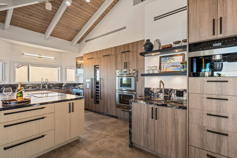 luxury kitchen in lahain maui house for sale