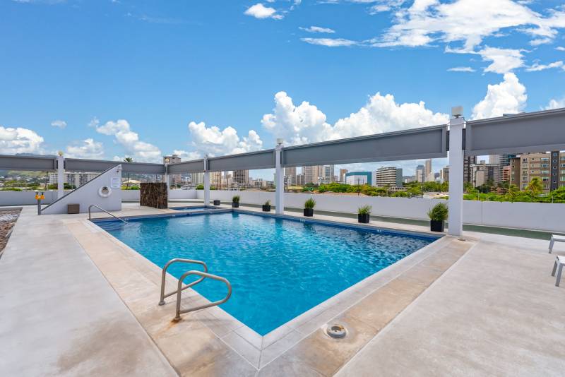 pool at century center condos