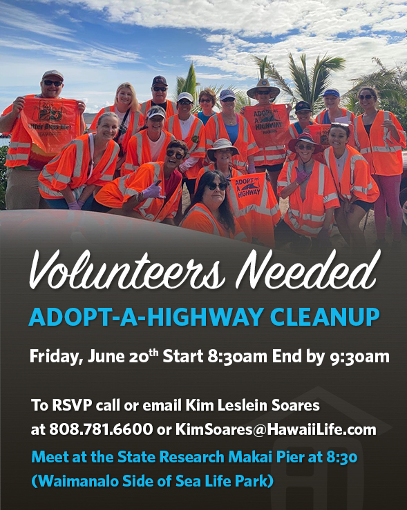 volunteers needed adopt a highway cleanup