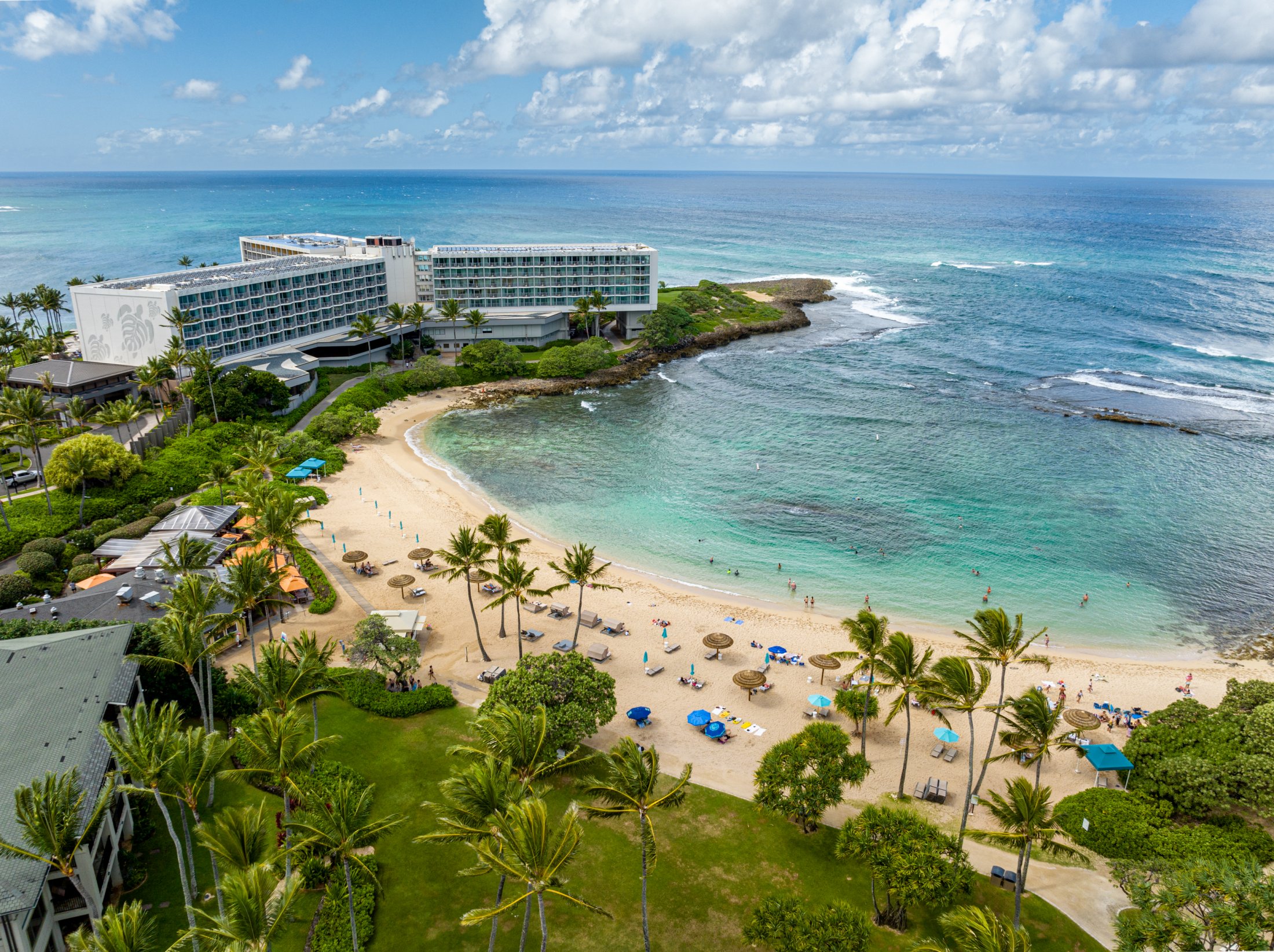Turtle Bay resort on oahu's north shore