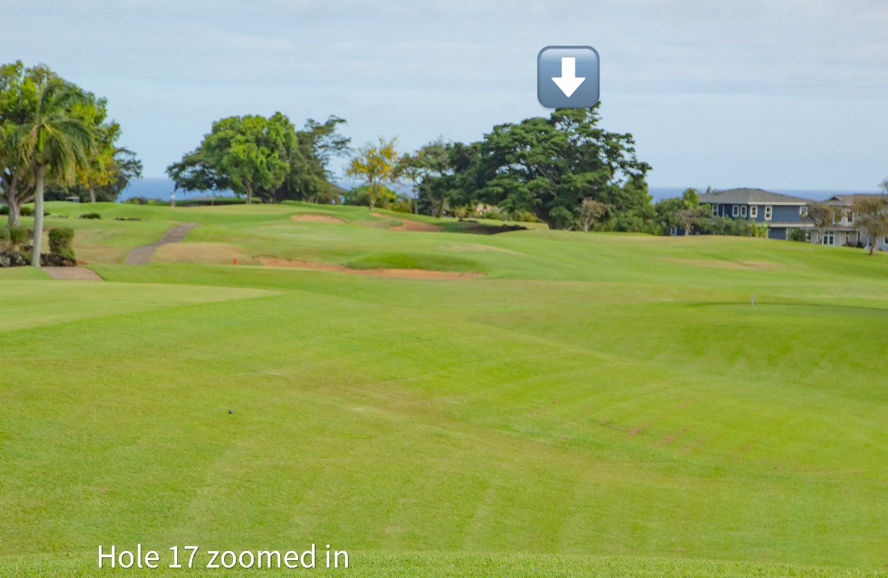 hole 17 zoomed in