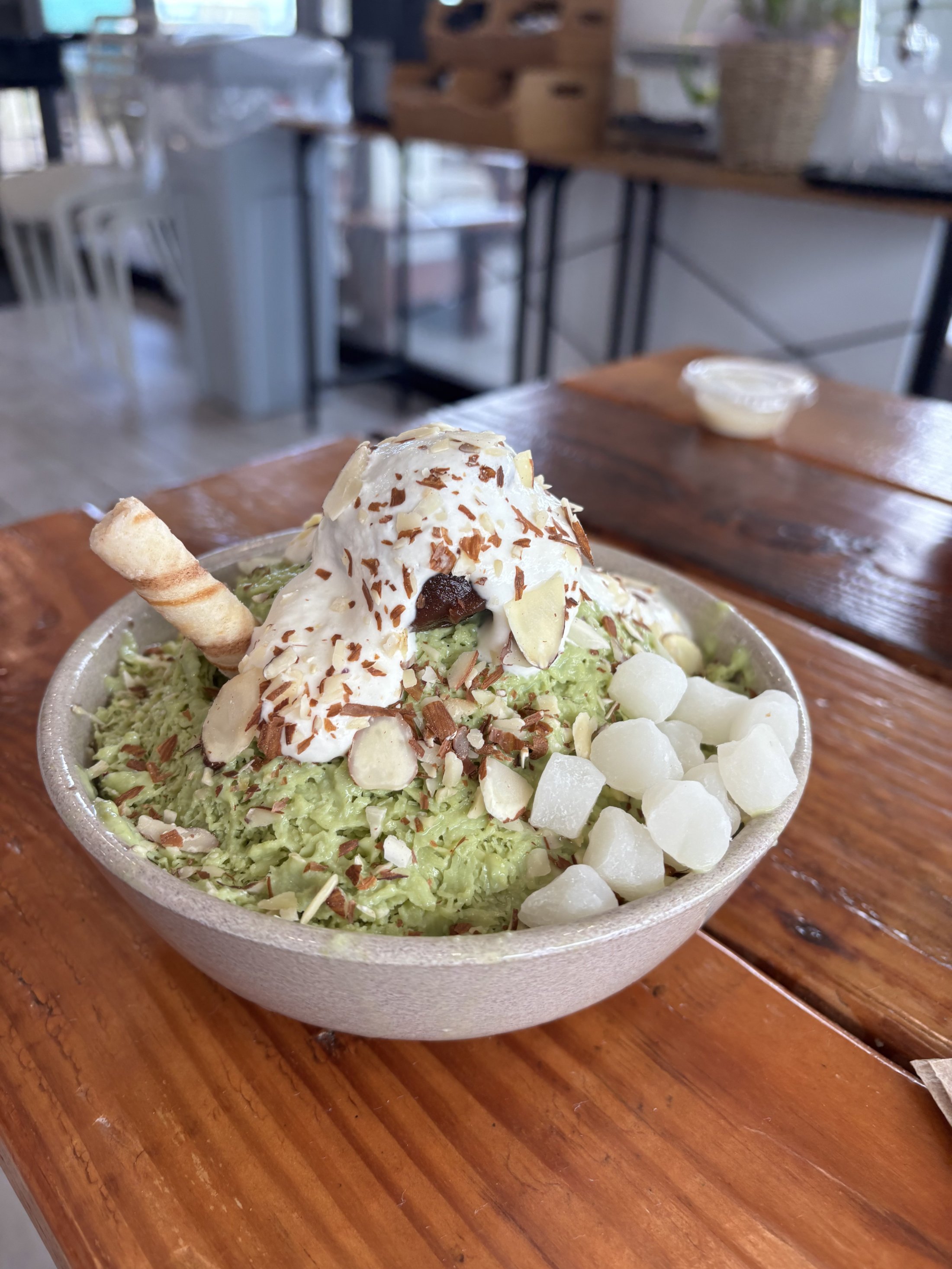 matcha bingsu
