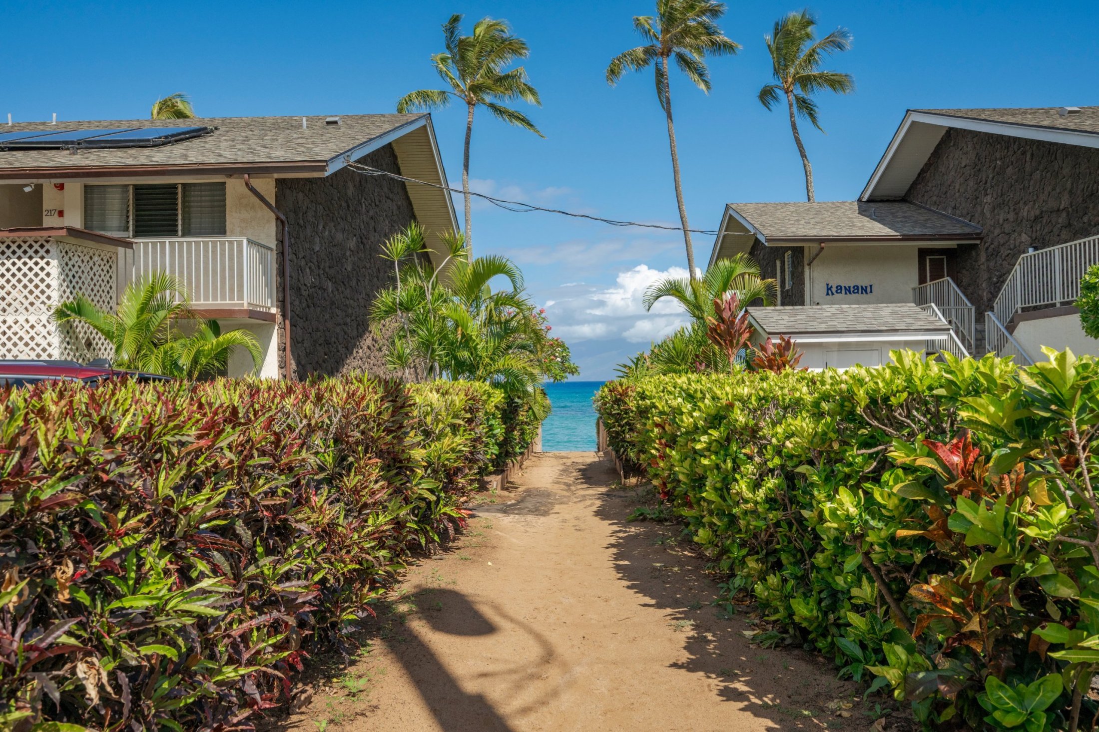 Steps to Napili Bay