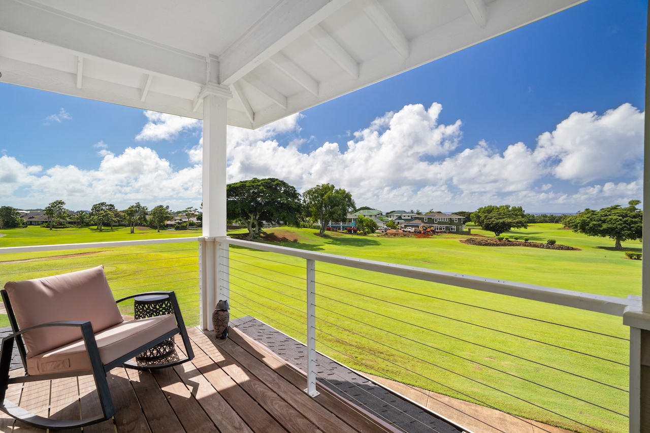 golf course view in home for sale poipu kauai