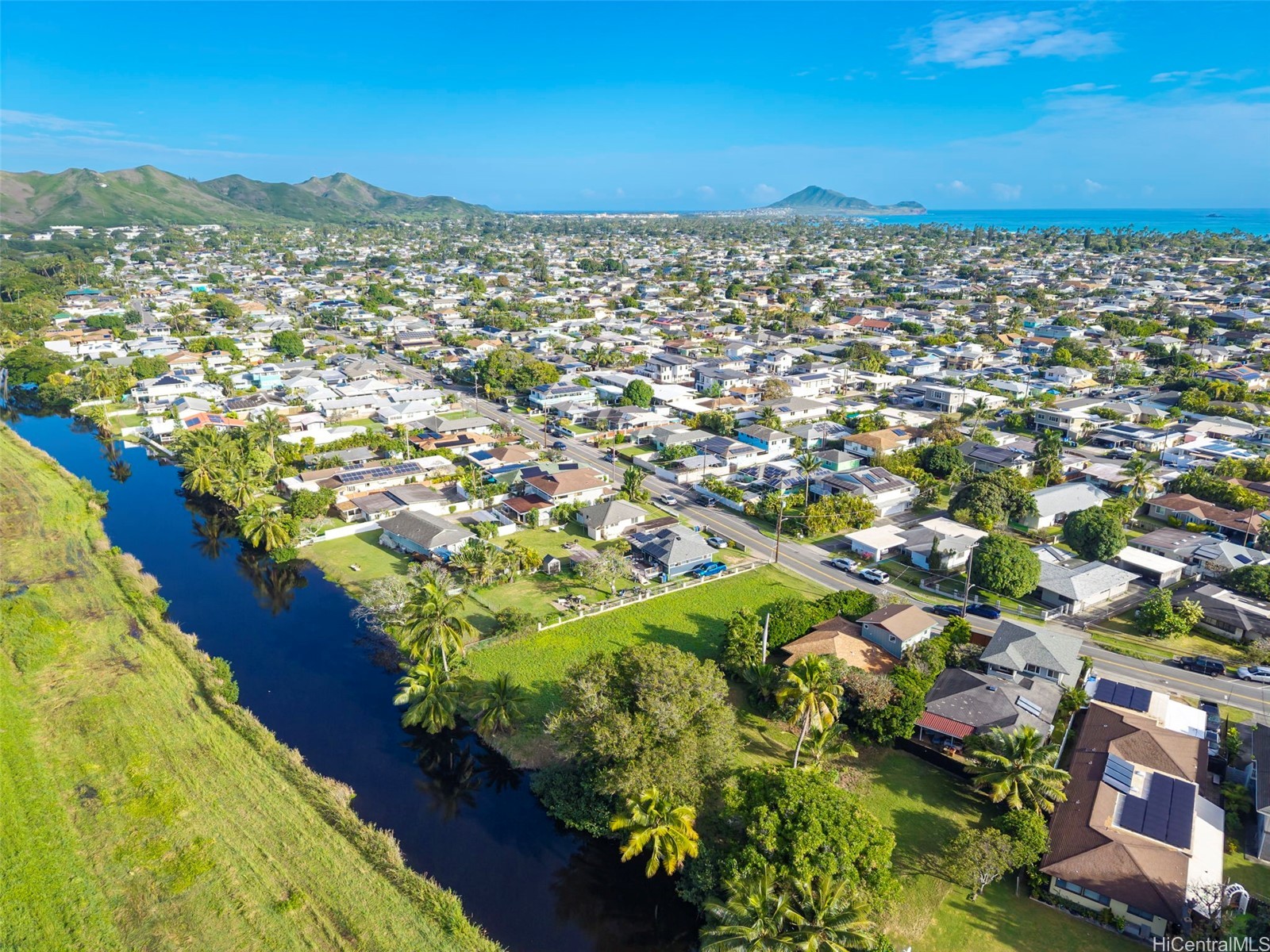 residential neighborhood in Kailua, Oʻahu where Kihapai Ohana CPR property is located