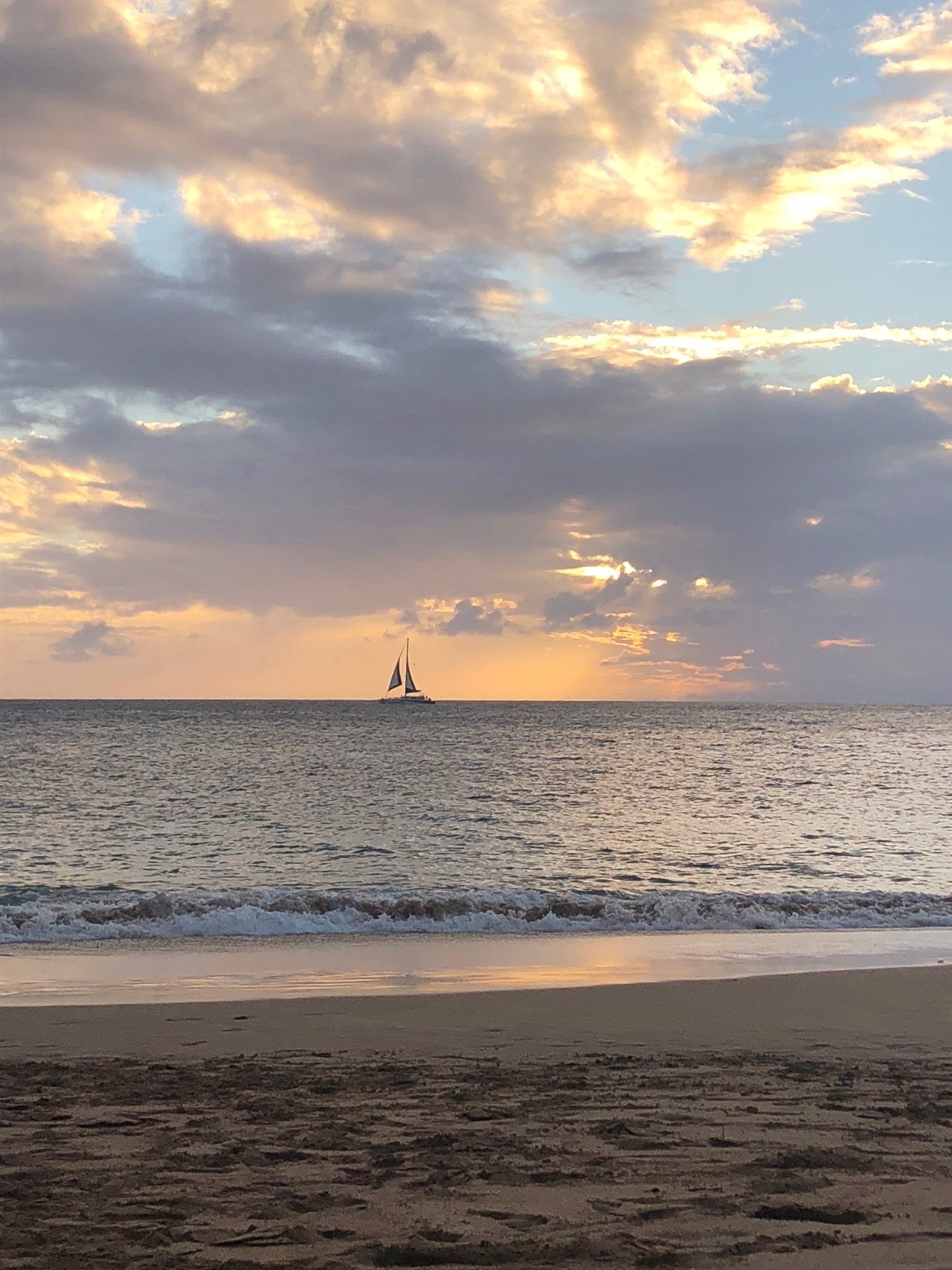 Sunset at Kaanapali Beach