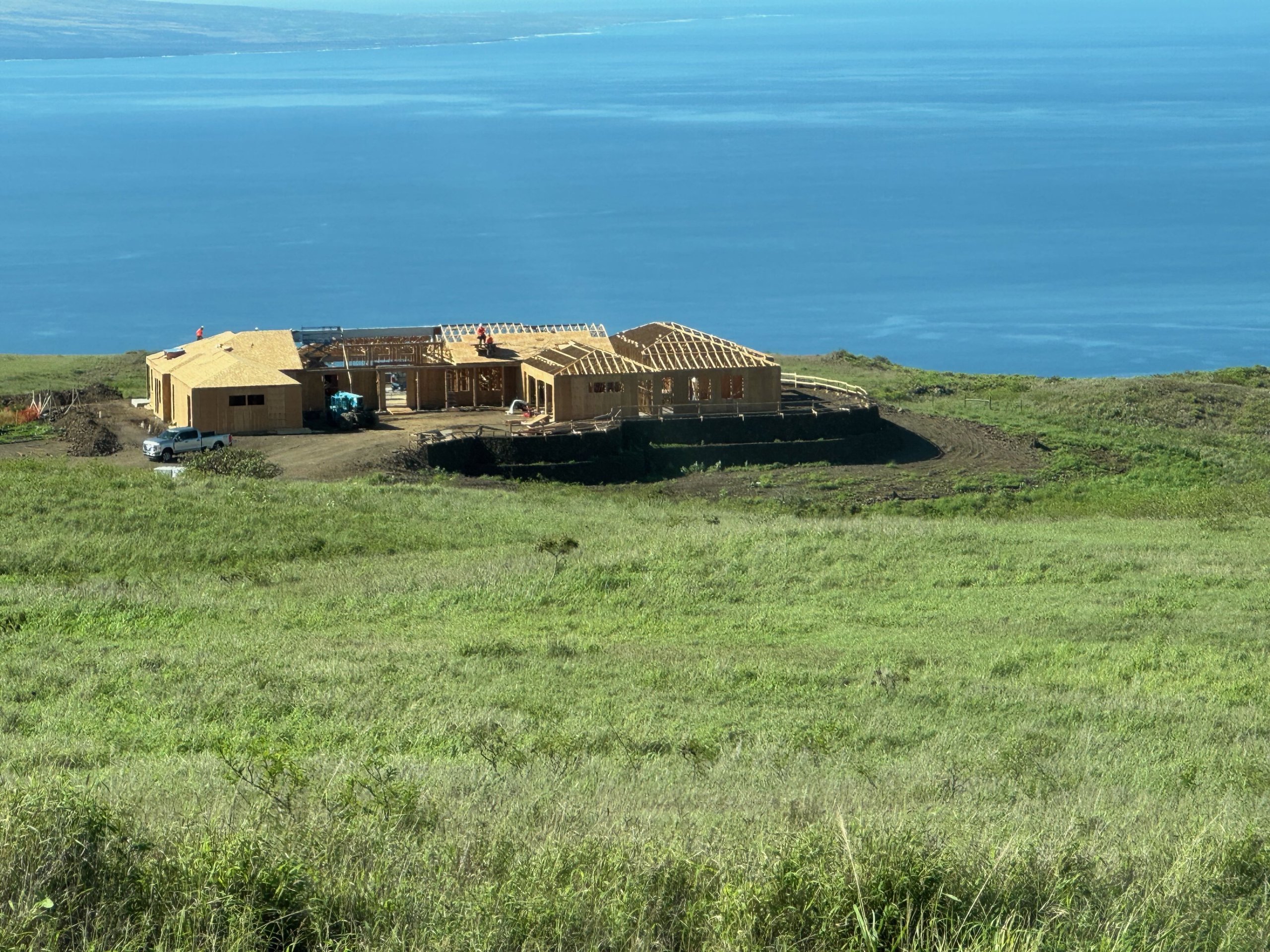 New construction in Kohala Ranch Hawaii Island