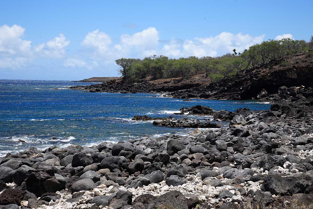 Cove access at Puakea Bay Ranch