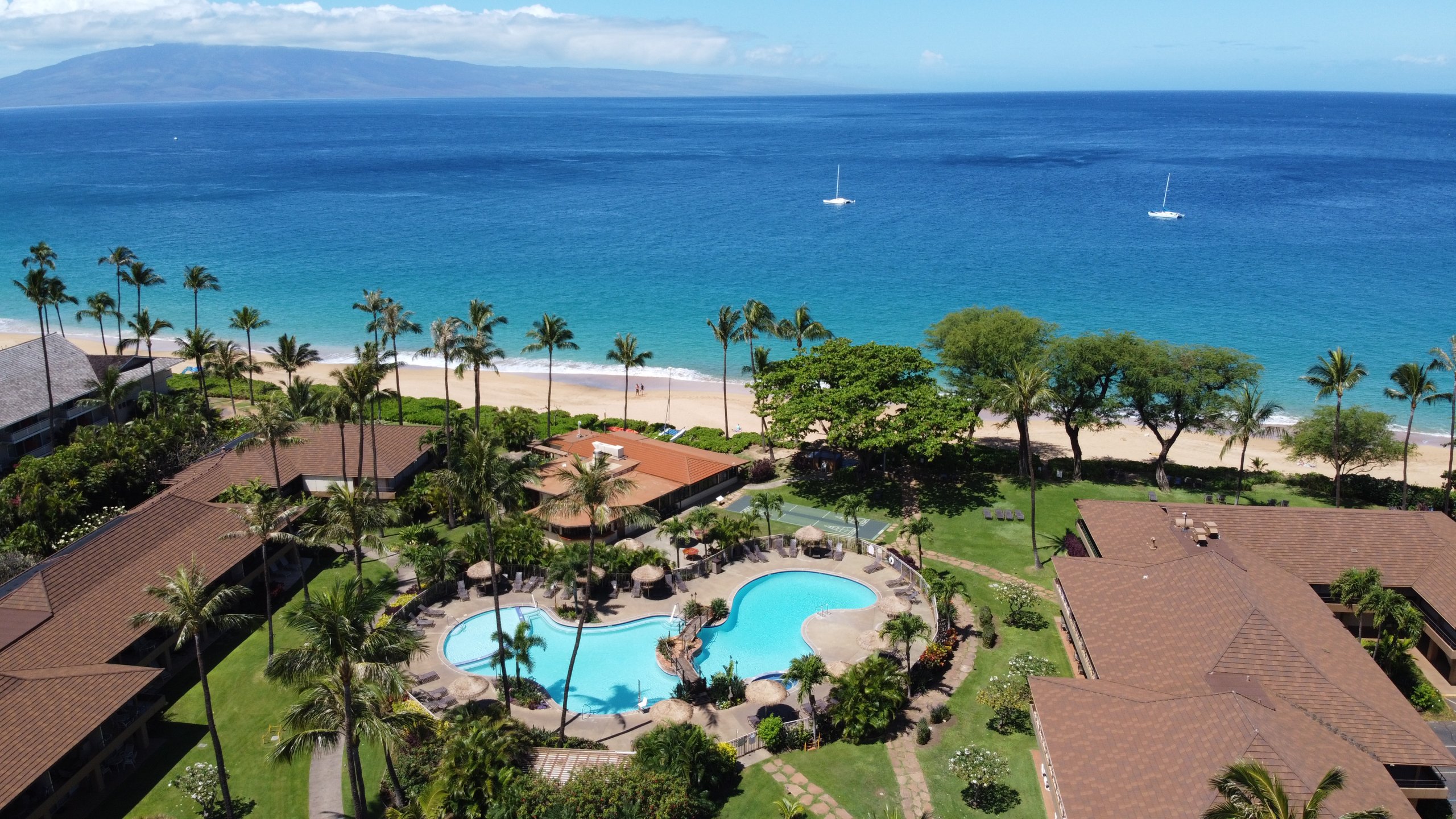 Aerial view of Maui Kaanapali Villas