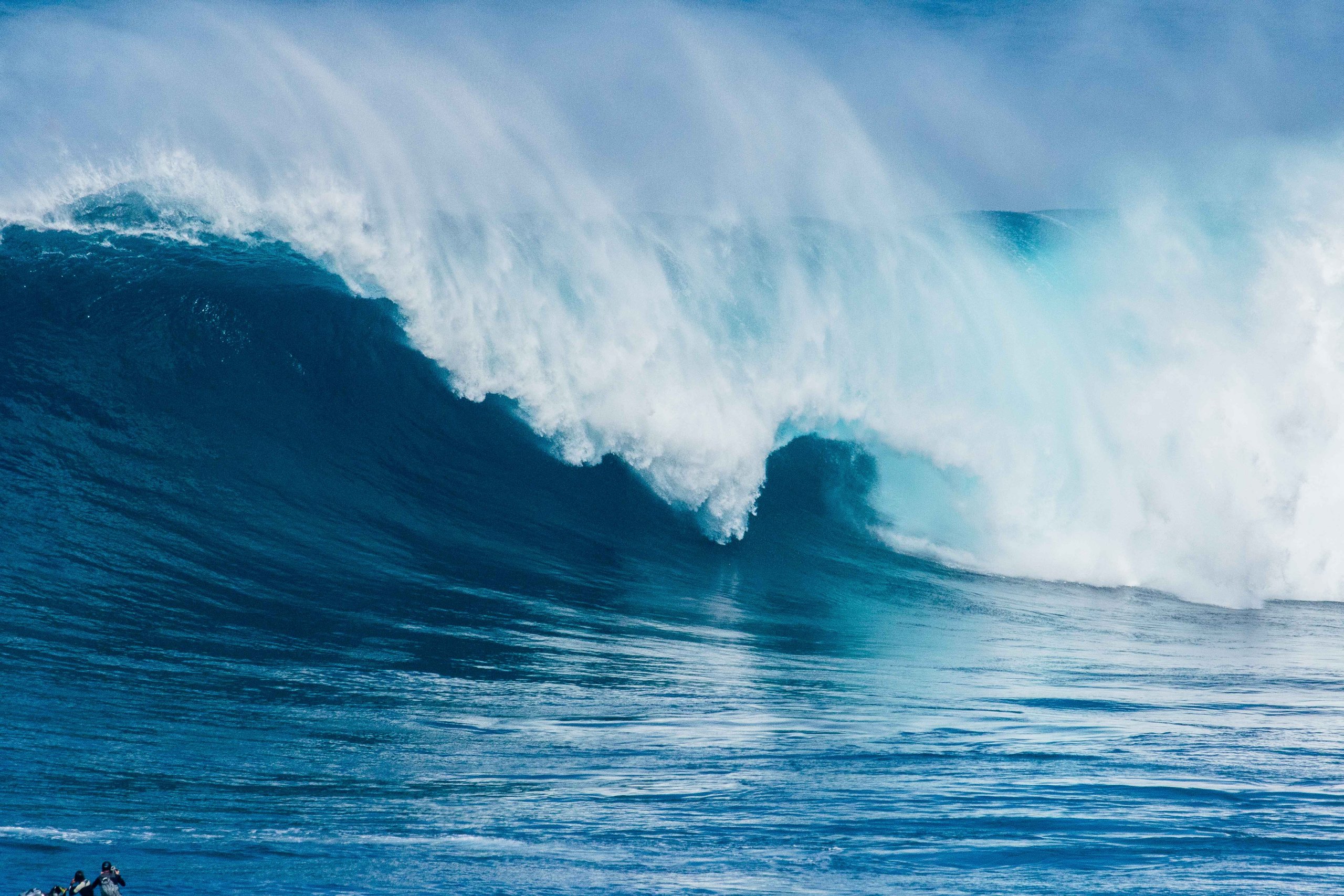 Big surf waves on Maui
