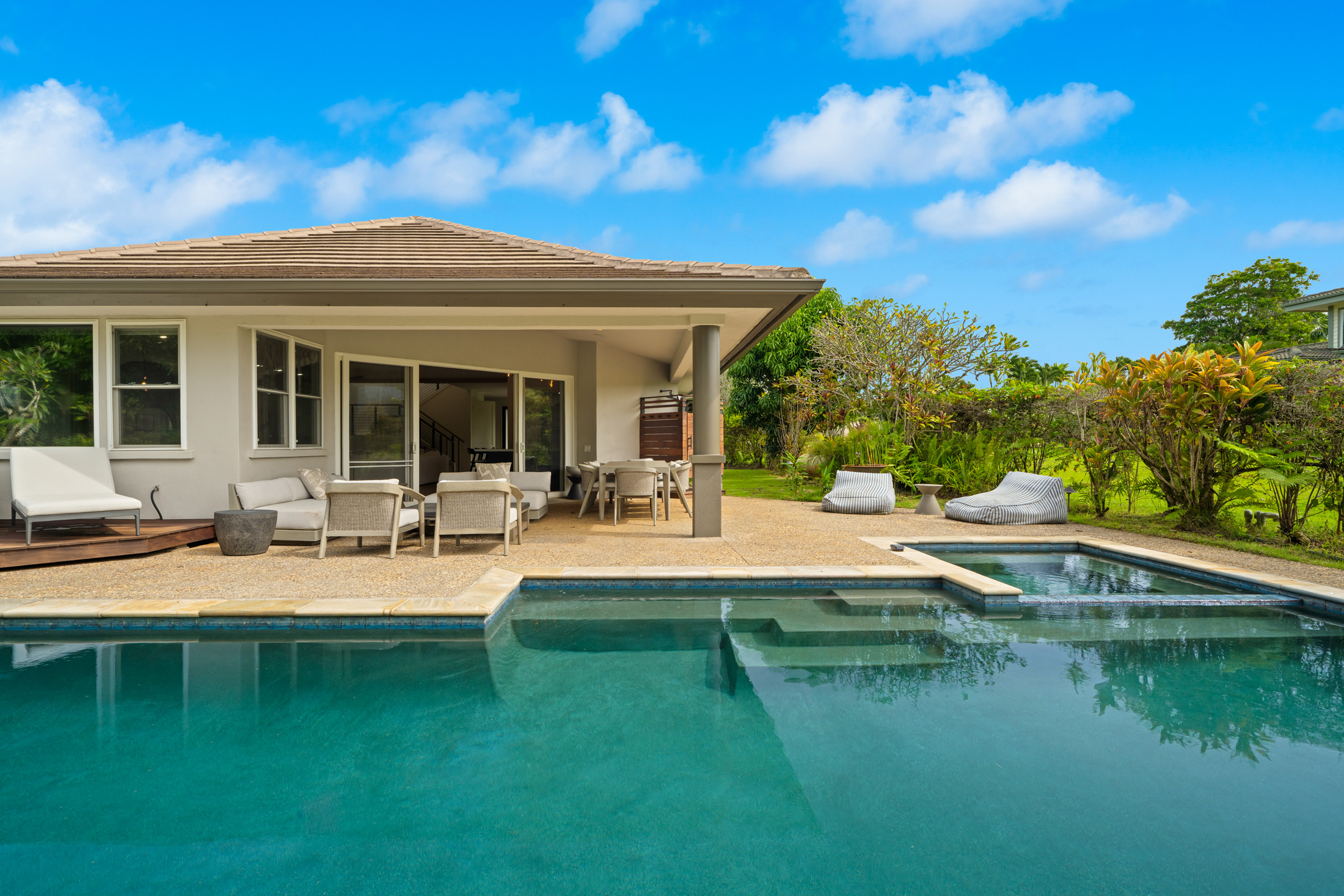 princeville kauai home with pool
