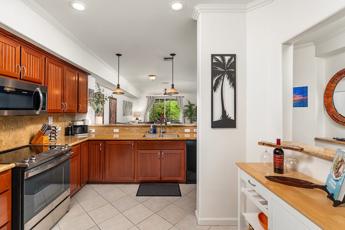 Kitchen in Waikoloa Beach Villas