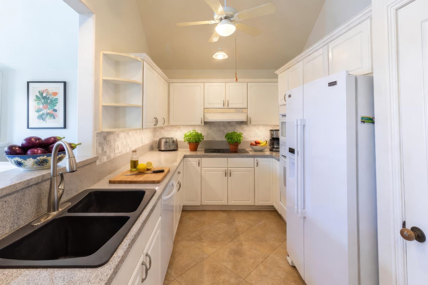 Kitchen in maui upcountry condo for sale