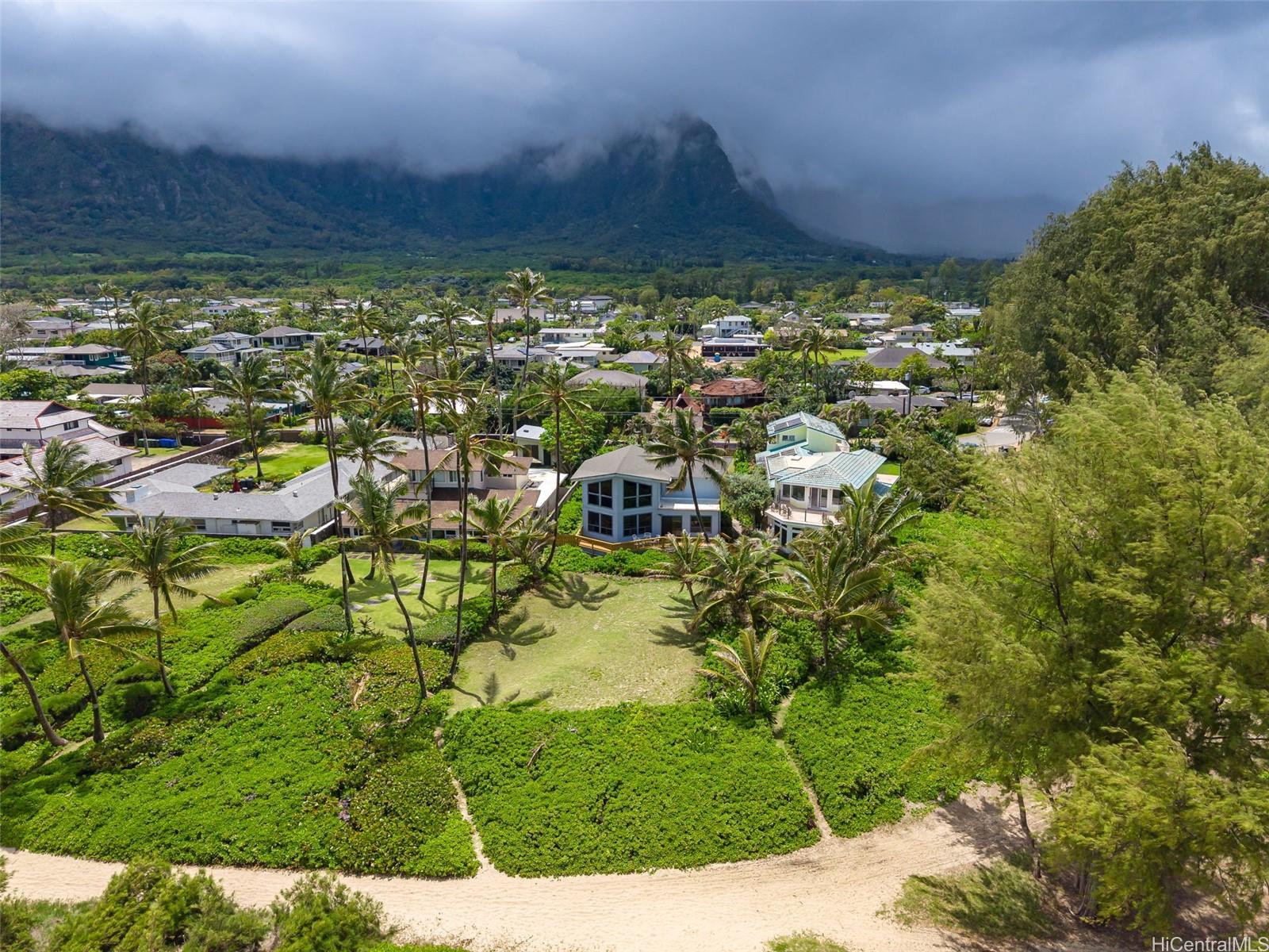 Oahu home for sale with views of Waimanalo Beach