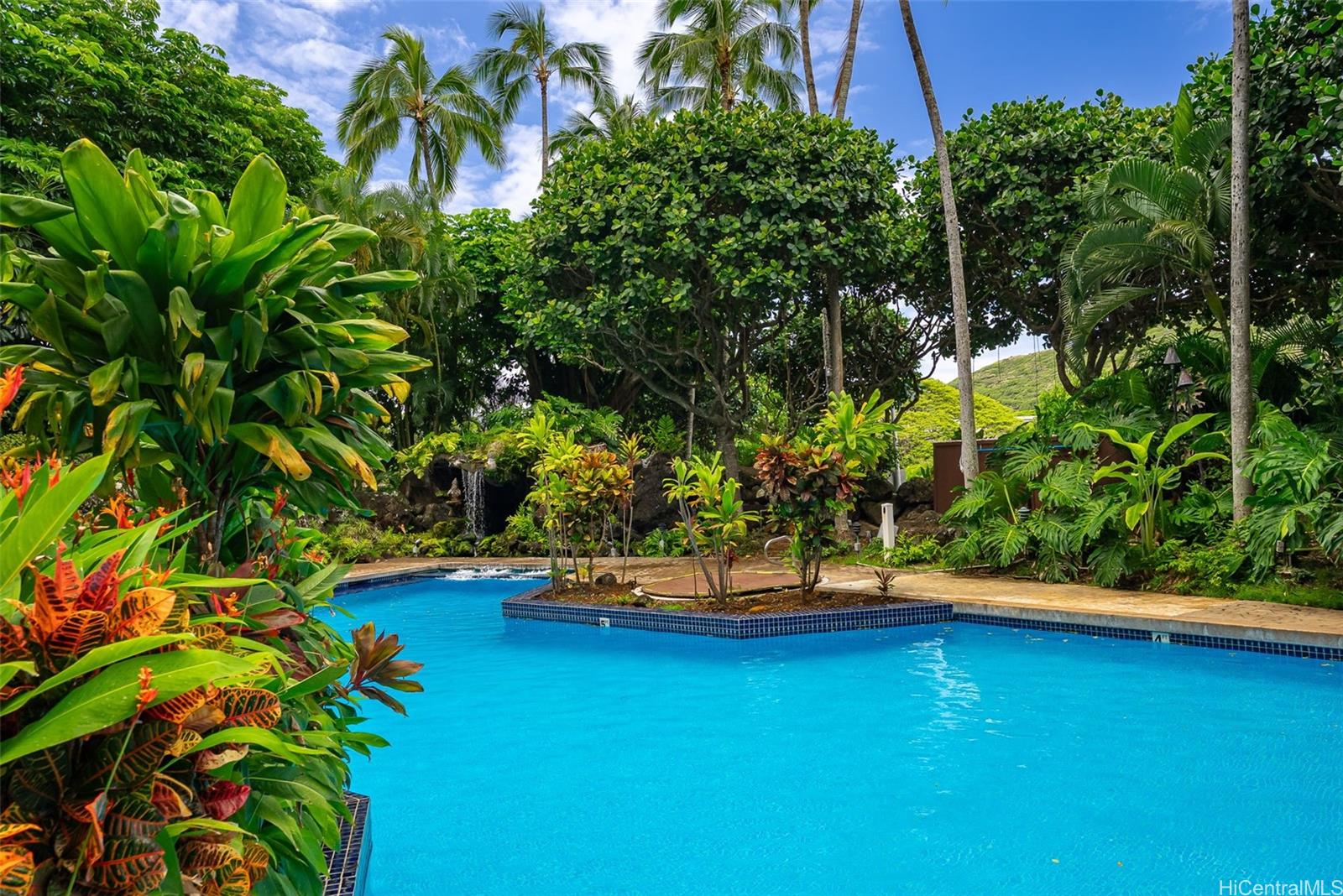 Community pool at the commodore honolulu condo