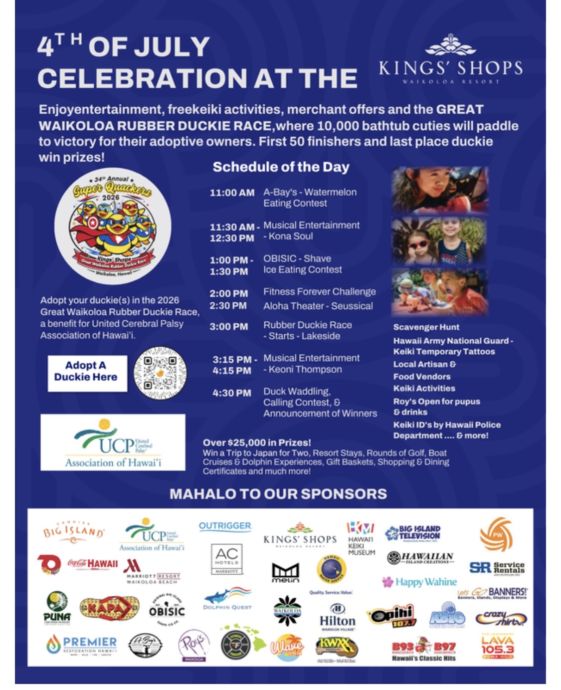 Fourth of July celebration at Kings Shops