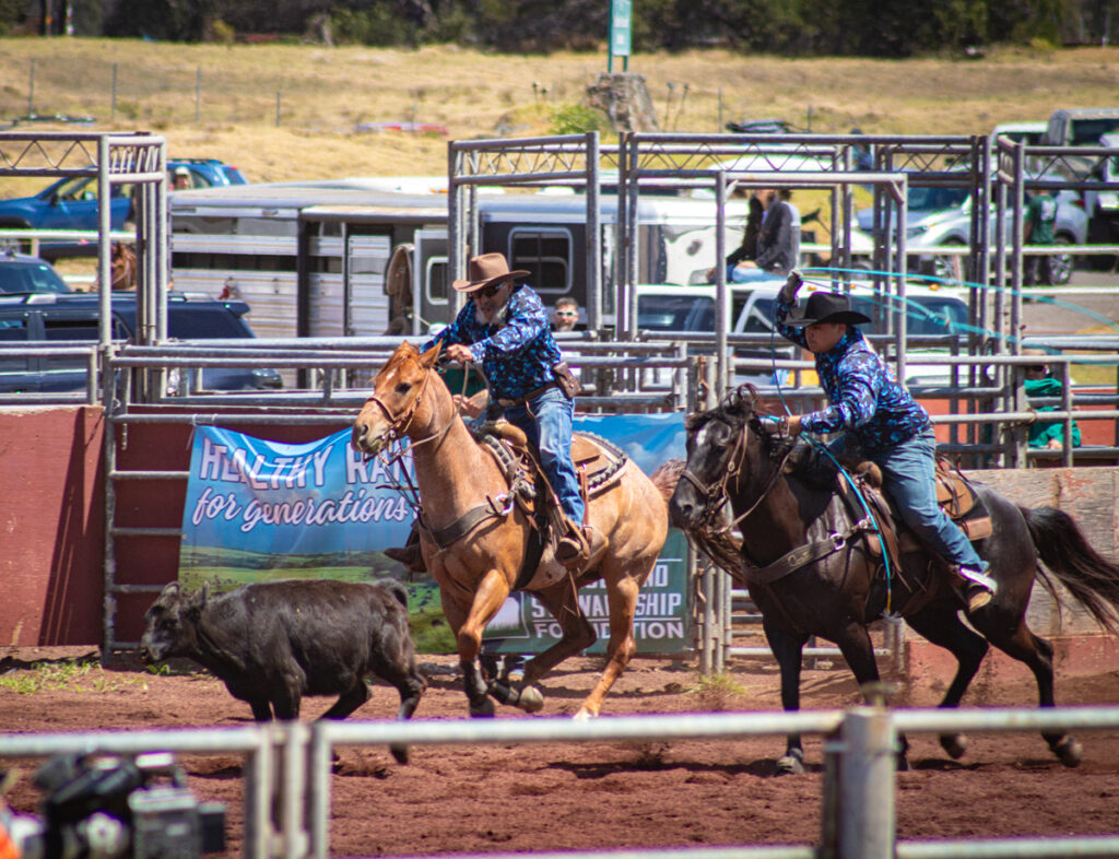 Fourth of july rodeo at Parker Ranch on the Big Island