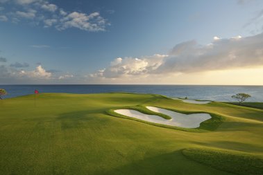 Kukui'ula golf course Hole 14 on Kauai
