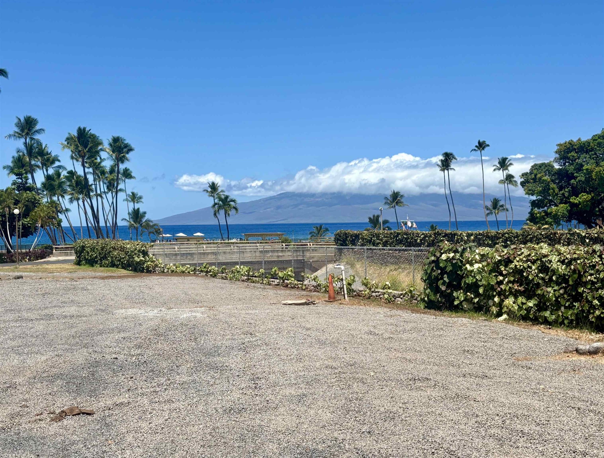 Ocean view from Puamana neighborhood on maui