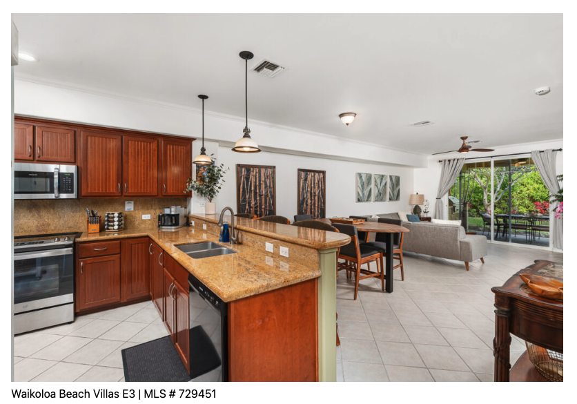 Waikoloa beach villas condo for sale