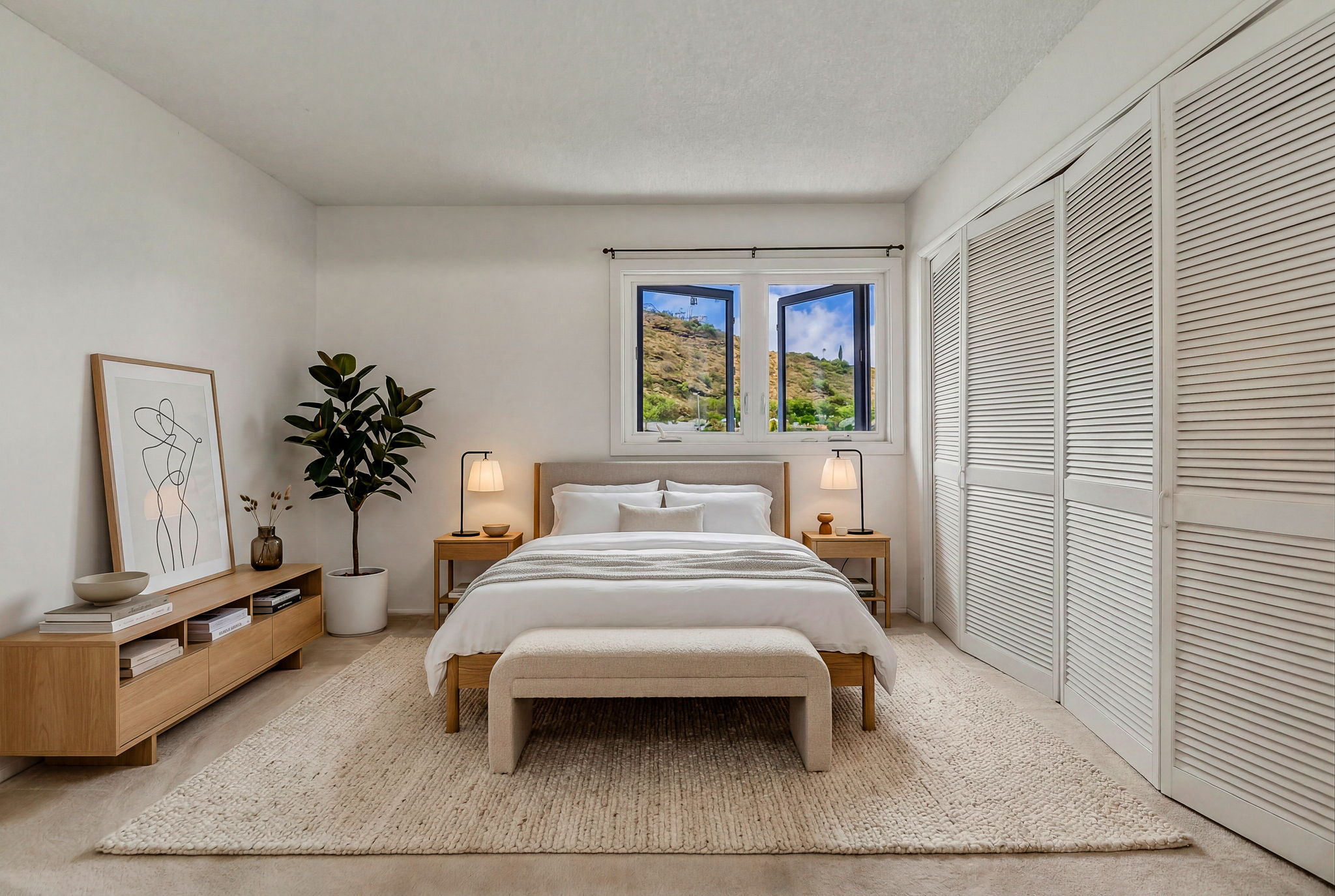 Bedroom in townhouse in Hawaii Kai Oahu