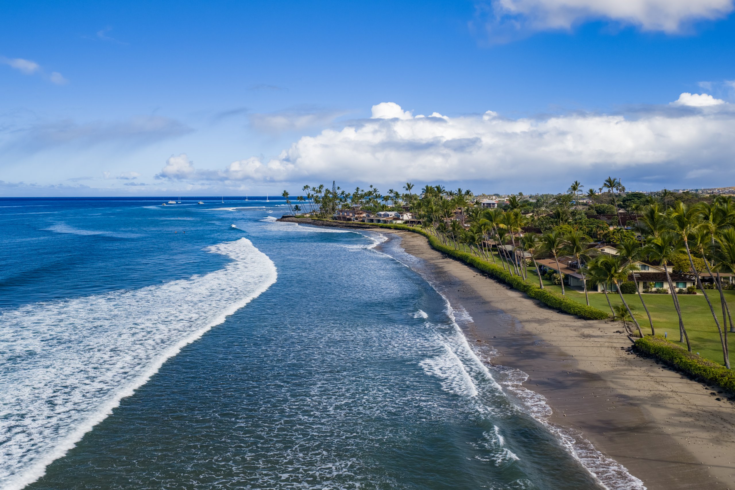 Puamana beach after the maui wildfires