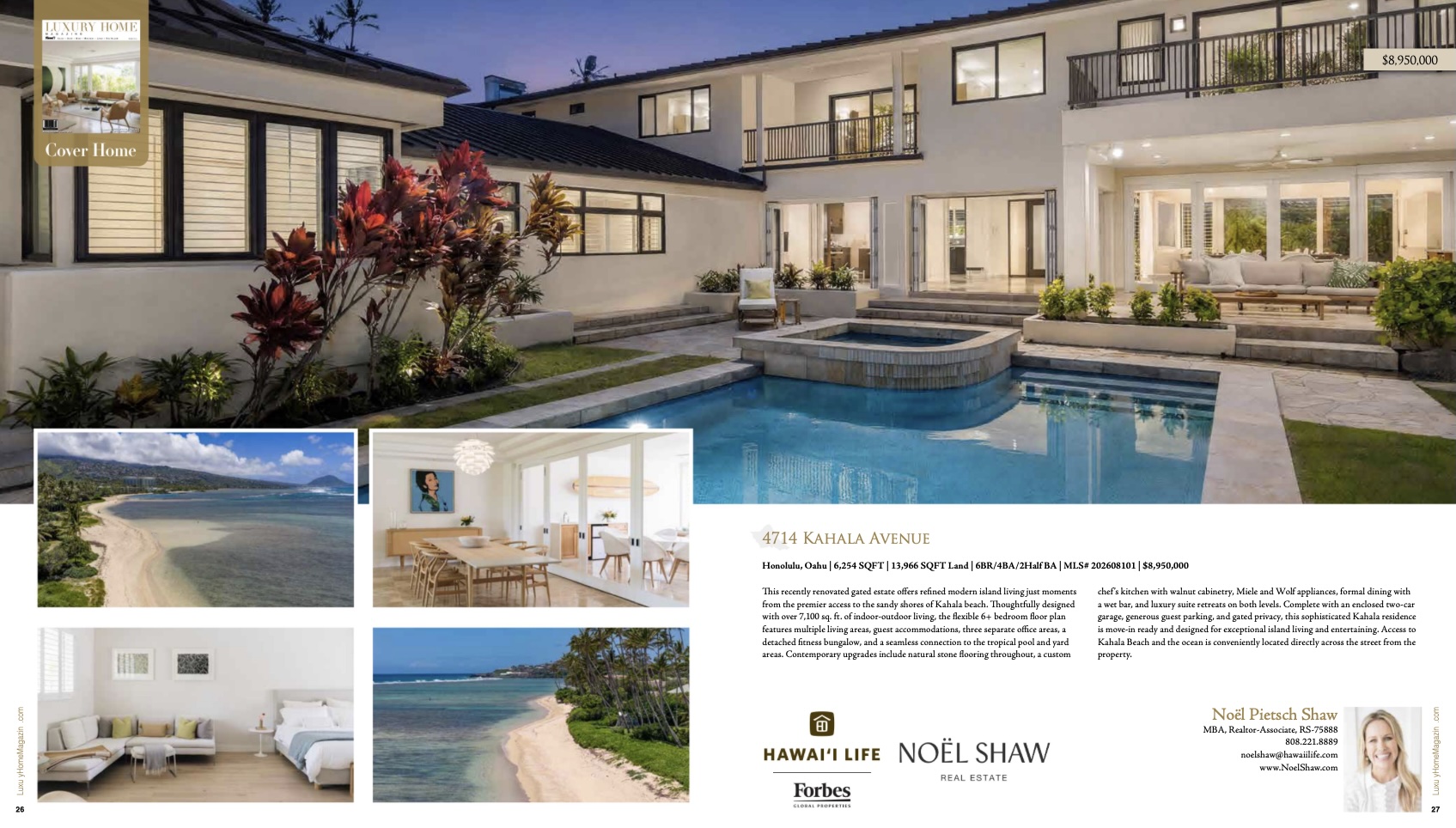 4714 Kahala Avenue listing
